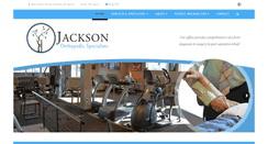 Desktop Screenshot of jacksonorthopedicspecialists.com